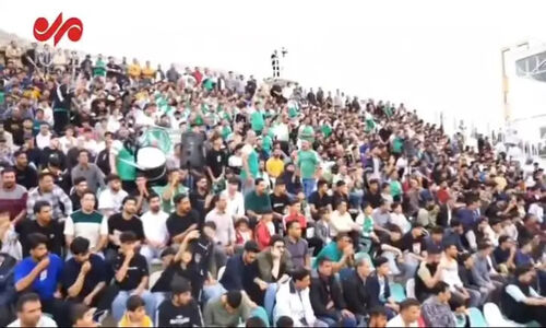 هواداران خیبر چگونه ورزشگاه تختی را به آتش کشیدند؟ حضور بی‌نظیر و پرشور در یک روز تاریخی!
