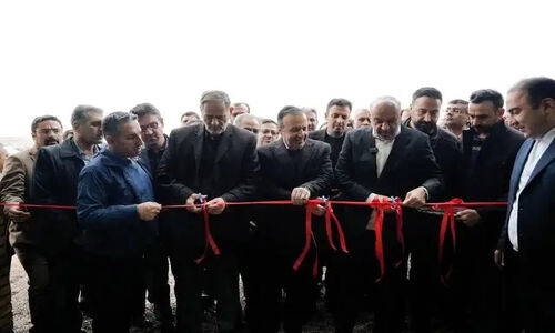 افتتاح تصفیه‌خانه نوین فولادی با هدف نجات آب؛ وزیر کار از خوشه کفش دانسفهان چه گفت؟