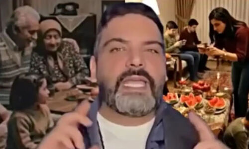 احسان علیخانی با هوش مصنوعی شب یلدای ۴۰ سال پیش را زنده کرد؛ مقایسه‌ای تکان‌دهنده از حال و گذشته!