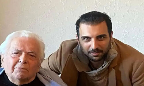 عکس نادیده‌ از کودکی پولاد کیمیایی و گوگوش در پیست اسکی که همه را شگفت‌زده کرد!