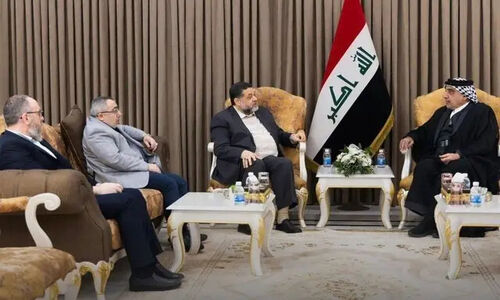 دیدار جنجالی نخست‌وزیر اسبق عراق با رهبران برجسته حماس در بغداد