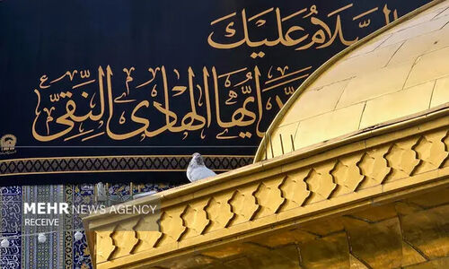 ویژه‌برنامه‌های باشکوه شهادت امام هادی (ع) در حرم رضوی کلید خورد
