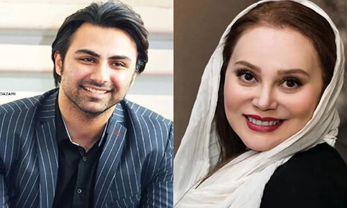اولین یلدای عاشقانه و متفاوت آرام جعفری و همسرش با ست لباس‌های شیک و خاص!