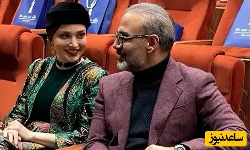 بگو بخند مشکوک بهنوش طباطبایی و علیرضا قربانی در جشن حافظ؛ رابطه‌ای پنهان در میان لبخندها؟