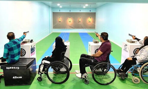 اردوی فشرده تیراندازان جانباز هرمزگانی برای درخشش در قهرمانی کشور