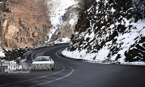 تردد روان در محورهای شمالی و آزادراه‌ها؛ آخرین گزارش وضعیت جاده‌ها در ۵ دی