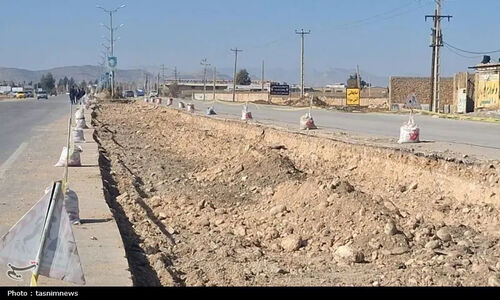 پایان ۳۰ سال انتظار؛ عملیات کلان ساماندهی ورودی‌های دهدشت با ۲۰ میلیارد تومان آغاز شد