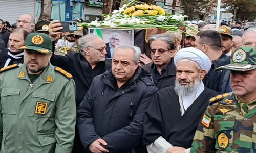 پیکر فرماندار مراغه در مراسمی باشکوه تشییع و به خاک سپرده می‌شود
