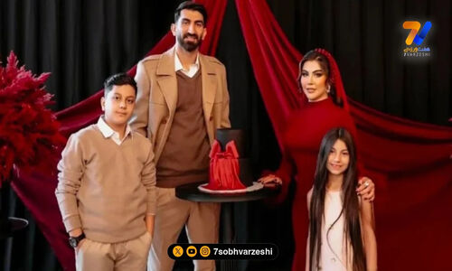 نگاهی به باشگاه بدنسازی خانواده علیرضا بیرانوند در ویلای لوکسش