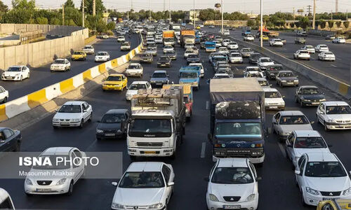 ترافیک سنگین در ۳ آزادراه منتهی به تهران
