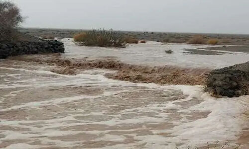 قطع راه ارتباطی ۲۵ روستای جلگه چاه هاشم با مرکز این بخش
