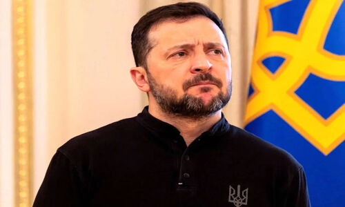 زلنسکی، حمله به اقامتگاه پوتین را تکذیب کرد