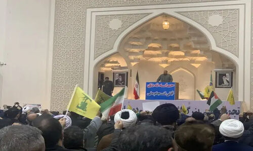 مراسم بزرگداشت سالروز حماسه ۹ دی در گرگان برگزار شد
