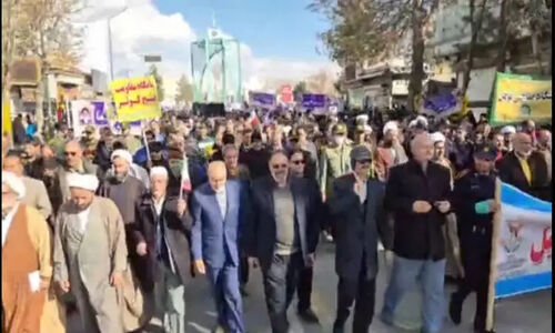 راهپیمایی روز بصیرت در قوچان