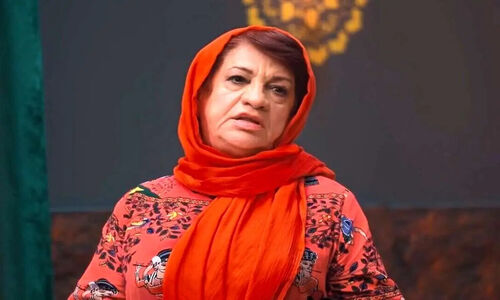 چهره «ناهید مسلمی» در دوران جوانی و در اوایل دهه 50