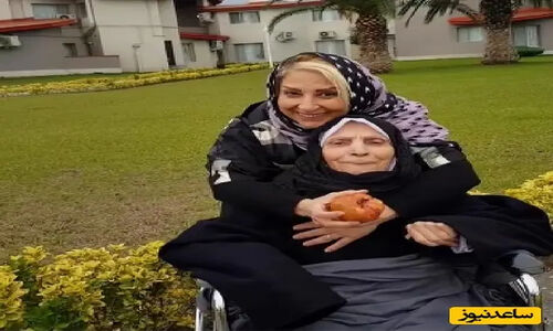 اشک های سیل آسای مرجانه گلچین از فقدان مادرش سرازیر شد: آخرین باری که مادرم را بغل کردم روز مرگش بود! حواستون به من باشه من تنها و بی کسم! /لعنت به جدایی