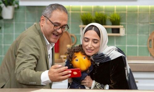 دکوراسیون شیک اما بی‌زرق‌وبرق خانه رامبد جوان و نگار جواهریان