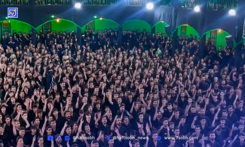 مداحی پرشور راغب در هیات یزدی ها