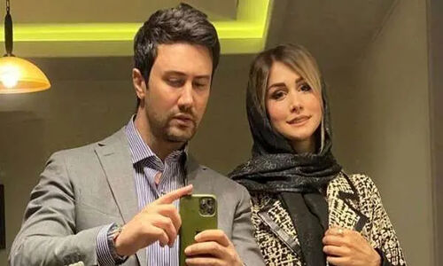 عکس| سپیده بزمی‌پور با سوغاتی خاص از اسپانیا، قلب شاهرخ استخری را دوباره فتح کرد!