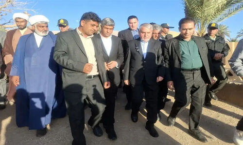 بازدید وزیر میراث فرهنگی از روستای جهانی اصفهک در طبس+عکس