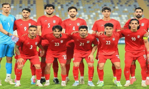آخرین تمرین امیدهای ایران قبل از پرواز