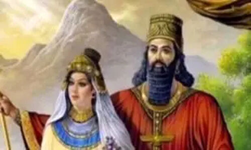 فیلم/ عشق افسانه‌ای که باعث ساخت شاهکاری تاریخی شد! / مهندسان مادی چگونه آب فرات را به اوج باغ‌های معلق بابل رساندند؟
