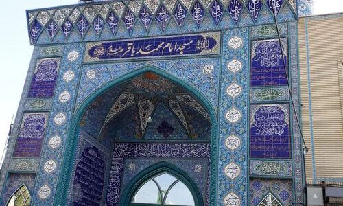 تصاویر خبرگزاری مهر از به آتش کشیده شدن یک مسجد