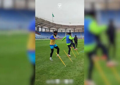 تمرینات جذاب بازیکنان خیبر در ورزشگاه امام رضا(ع) مشهد به روایت رسانه رسمی باشگاه!