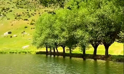 گردشگری| آبگیر قارقچال بالاده از جاذبه های گردشگری مازندران + فیلم