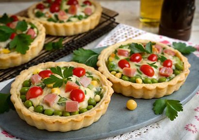 آشپزباشی | طرز تهیه تارت الویه، میان‌وعده‌ محبوب و لذیذ
