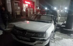 آتش‌سوزی ناگهانی در پمپ‌بنزین دولت‌آباد تهران؛ پژو پارس شعله‌ور شد!