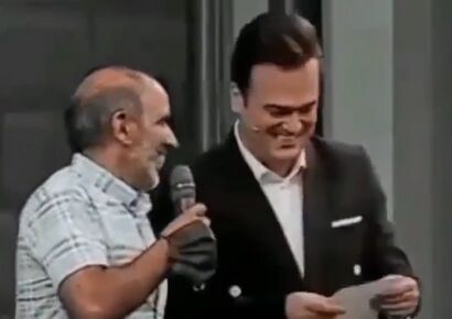 (ویدئو) اسکار بهترین خوانندگی سال می رسد به شرکت کننده باحال برنامه شب آهنگی/ حامد آهنگی غش کرد از خنده