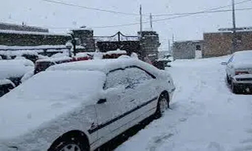 تصاویر باورنکردنی از چهارمحال و بختیاری؛ ارتفاع برف به ۴ متر رسید!