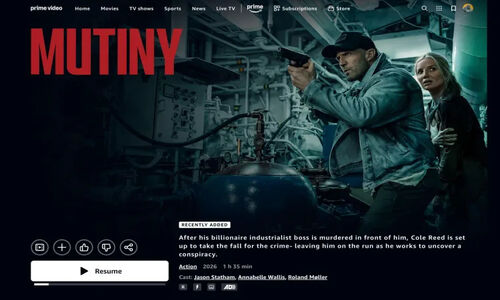 فیلم Mutiny با بازی جیسون استاتهام قبل از اکران لو رفت!