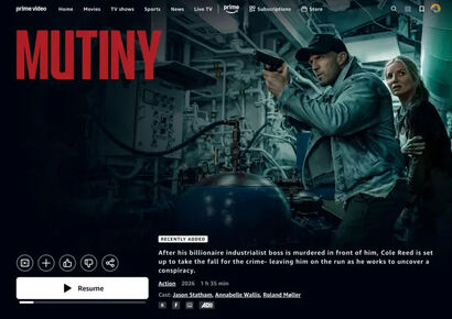 فیلم Mutiny با بازی جیسون استاتهام قبل از اکران لو رفت!