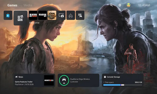 پس‌زمینه The Last of Us برای PS5 منتشر شد؛ نحوه فعال‌سازی