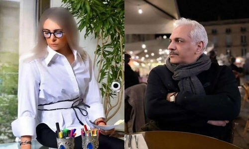 جدیدترین عکس دونفره مهران مدیری با همسر دومش غزاله رجبیان