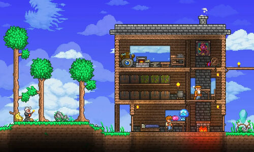 این ماد Terraria را سه بعدی و شبیه ماینکرفت می‌کند!