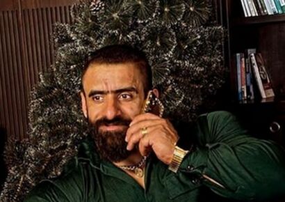 چیدمان شاهانه و اصیل ایرانی خانه هادی چوپان و همسرش