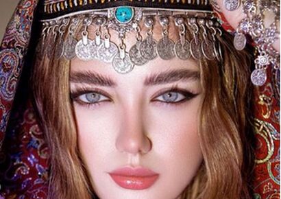 بیوگرافی نگین حق دوست زیباترین زن جهان + عکس های دخترچشم رنگی