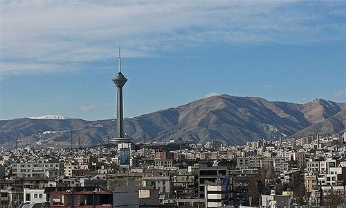 تنفس هوای قابل قبول در تهران طی امروز