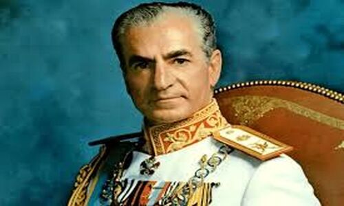 قاب تاریخ | «محمدرضا پهلوی و اسدالله علم» در یک نشست خبری؛ سال 1350